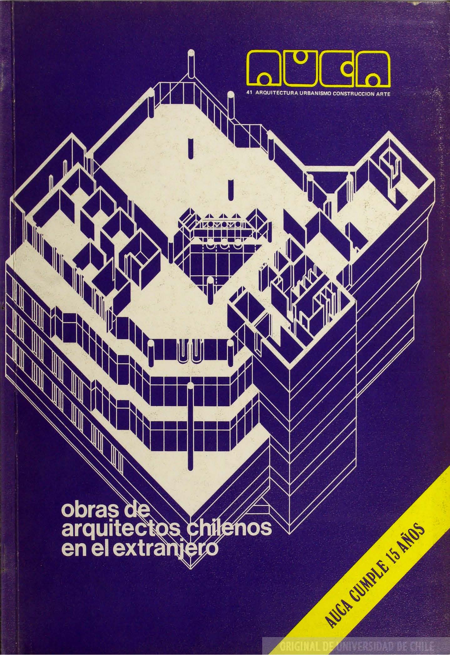 							Ver Núm. 41 (1981): Obras de arquitectos chilenos en el extranjero
						